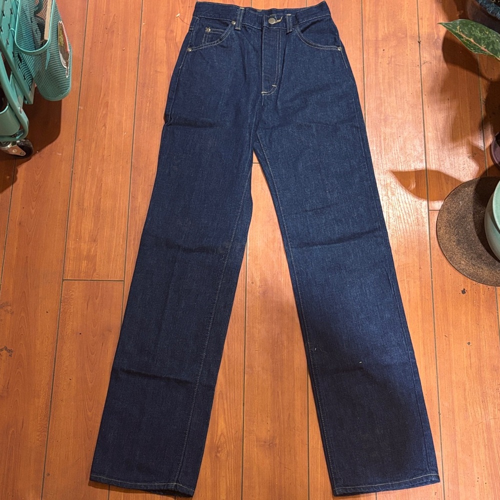 vintage dead stock Lee Women's High Rise Indigo Jeans